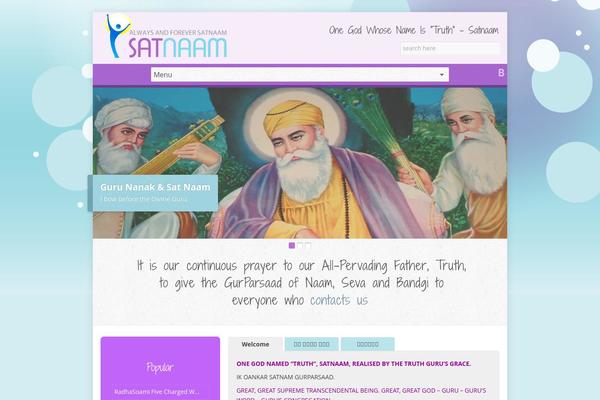 satnaam.info site used Ascend