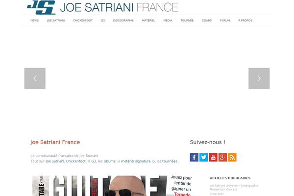 satriani-fr.com site used Satriani-fr