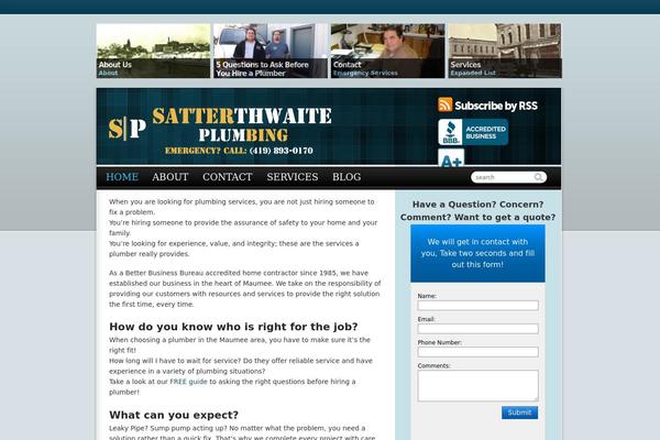 satterthwaiteplumbing.com site used MAGNET