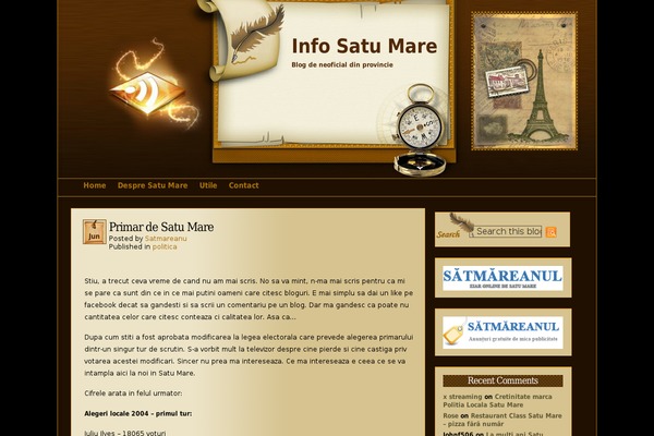 satu-mare.info site used Feather-pen