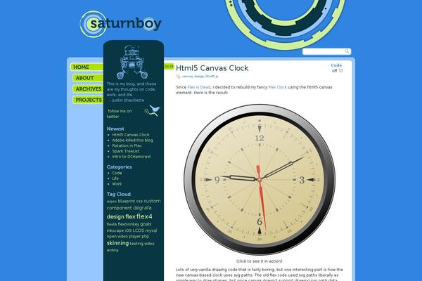 saturnboy.com site used Saturn