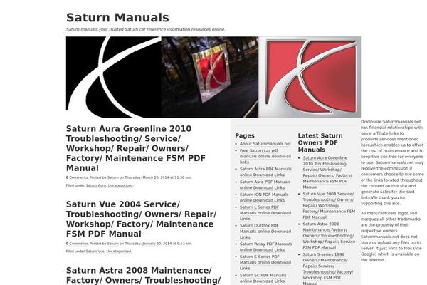 saturnmanuals.net site used Dojo-5.1.3