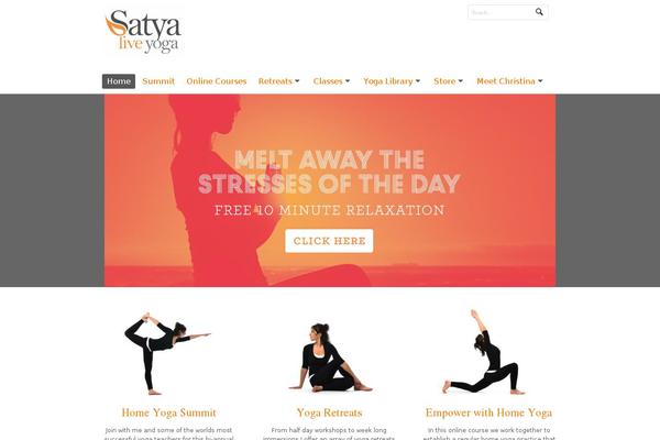 satyaliveyoga.com.au site used Whitelight-satya