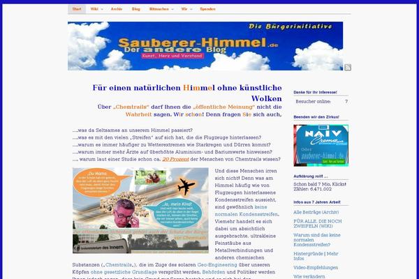 sauberer-himmel.de site used Travel Agency