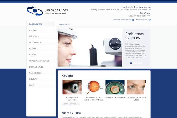 saudedosolhos.com.br site used Cosfa