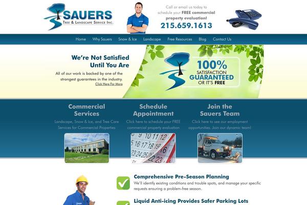 sauersinc.com site used Projekt-2020