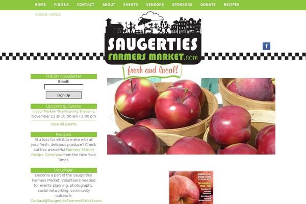 saugertiesfarmersmarket.com site used Sfm