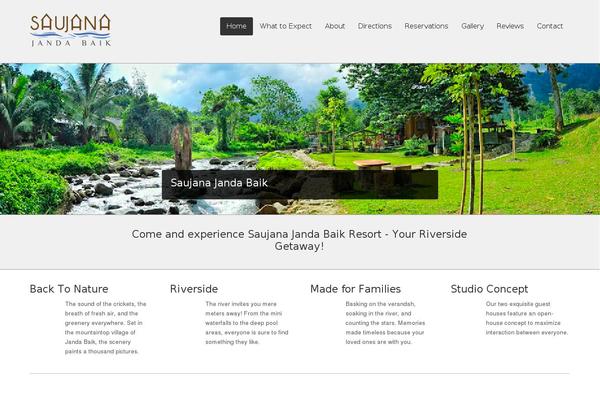 Panoramica theme site design template sample