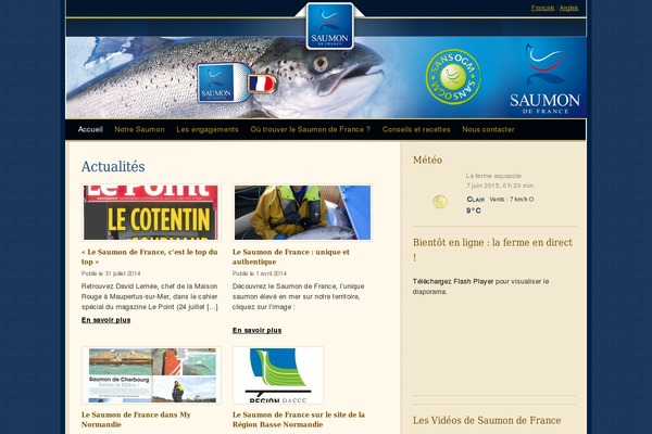 saumondefrance.eu site used Saumon-france