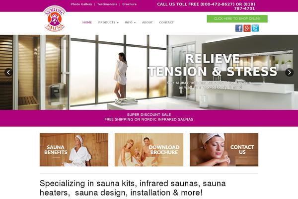 sauna.com site used Nordicsauna