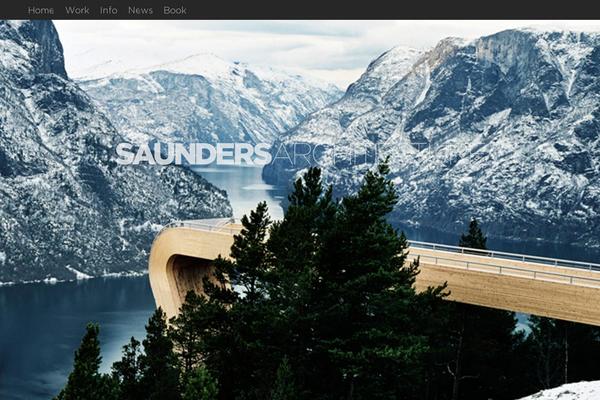 saunders.no site used Saunders