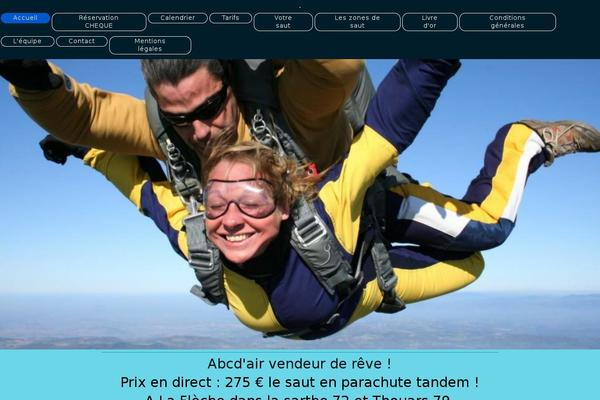 saut-en-parachute-tandem.fr site used Wlagence