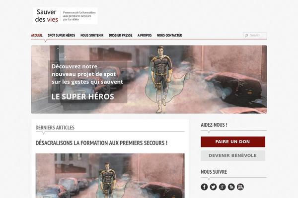 sauver-des-vies.com site used Supernova