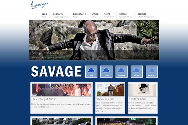 savage-music.it site used Savage
