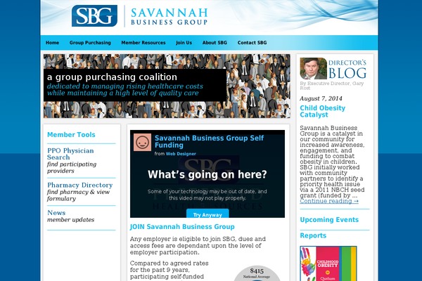 savannahbusinessgroup.com site used Sbg