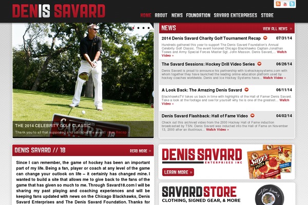 savard18.com site used Savard