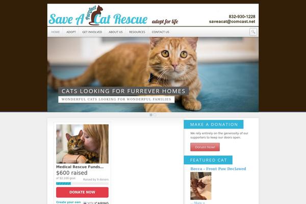 saveacatrescue.org site used Animalcare