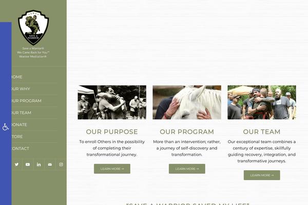 Enfold theme site design template sample