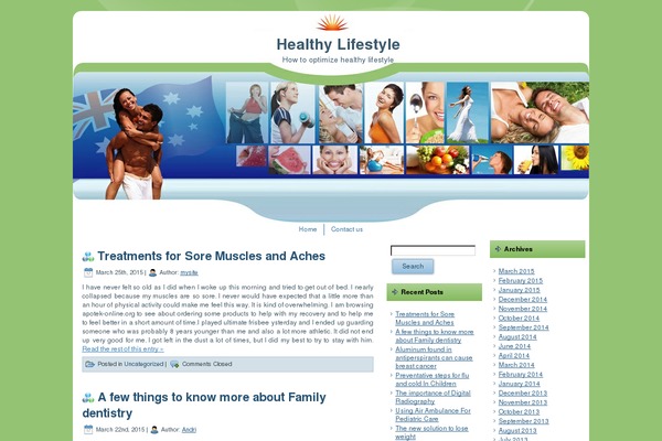 healthy_life WordPress theme, websites list used healthy_life theme healthy_life theme websites examples