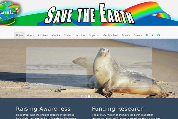 savetheearth.org site used Save-the-earth