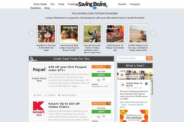 savingbeans.com site used Clipper