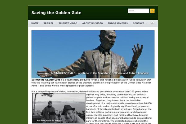 savingthegoldengate.com site used Powered