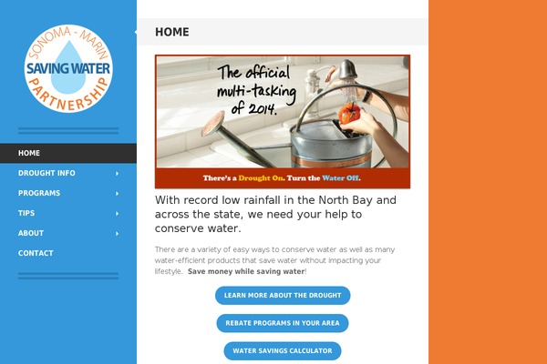 savingwaterpartnership.org site used Swater