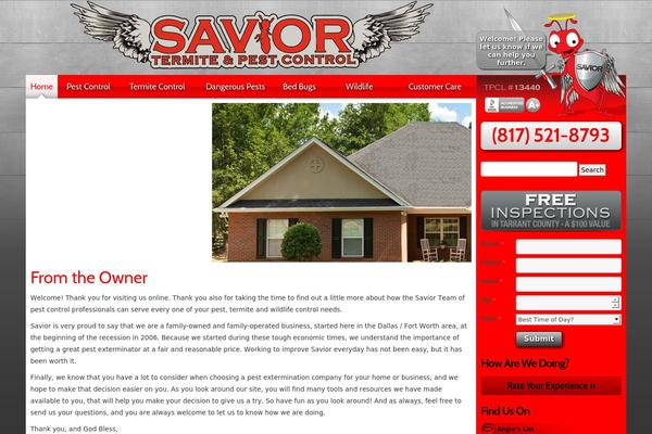 saviorpestcontrol.com site used Trellis