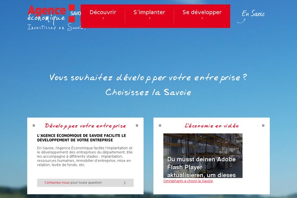savoie-entreprise.com site used Aes