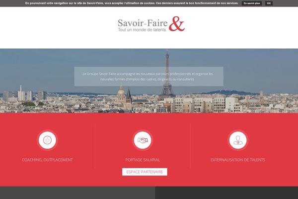 savoirfaire.fr site used Savoirfaire-child