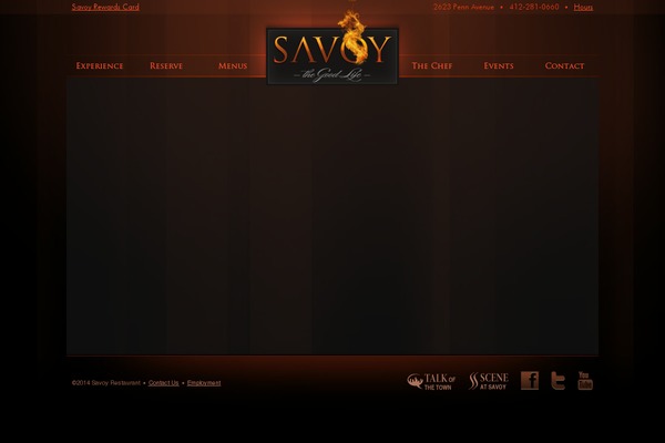savoypgh.com site used Savoy2
