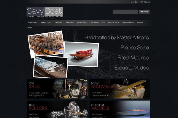 savyboat.com site used Storefront_savyboat