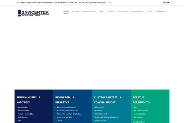 sawcenter.fi site used Sawcenter