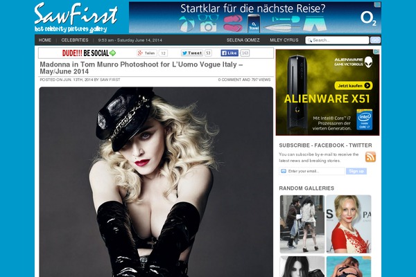 Fashionpress theme websites examples