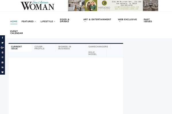 sawoman.com site used Sa-woman-theme
