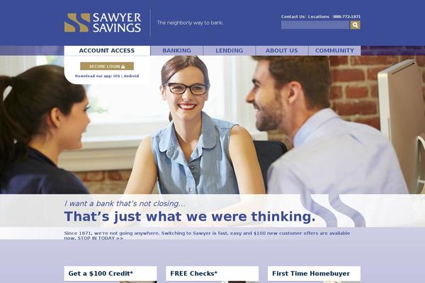 sawyersavings.com site used Responsive-childtheme-responsive-ii