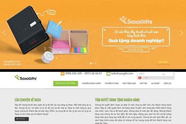 saxagifts.com site used Saxa