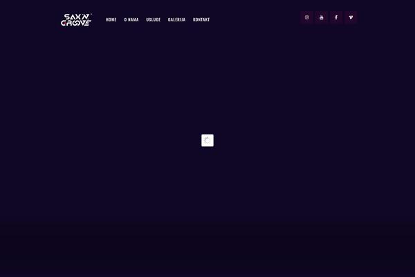 Dj-rainflow theme site design template sample