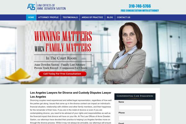 Site using Easy Testimonials plugin