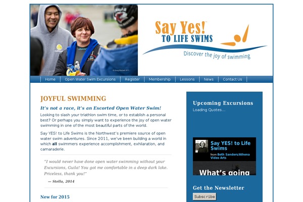 say-yes-to-life-swims.com site used Swim3