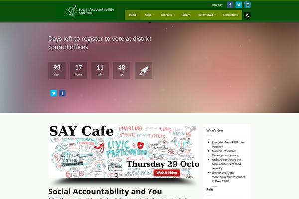 say-zambia.org site used Acc