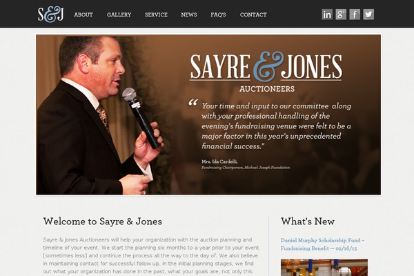 sayreandjonesauctioneers.com site used Sayreandjones