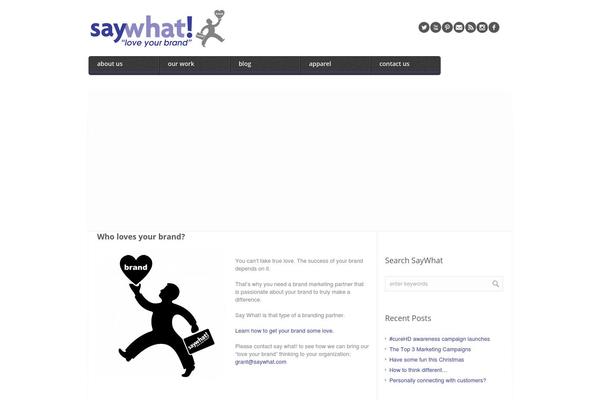 saywhat.com site used Willbridge