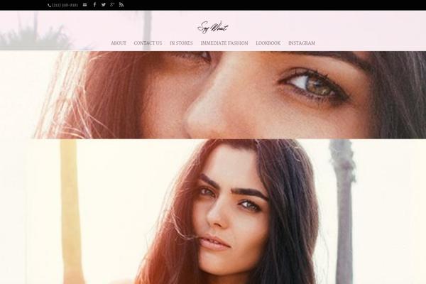 Divi theme site design template sample