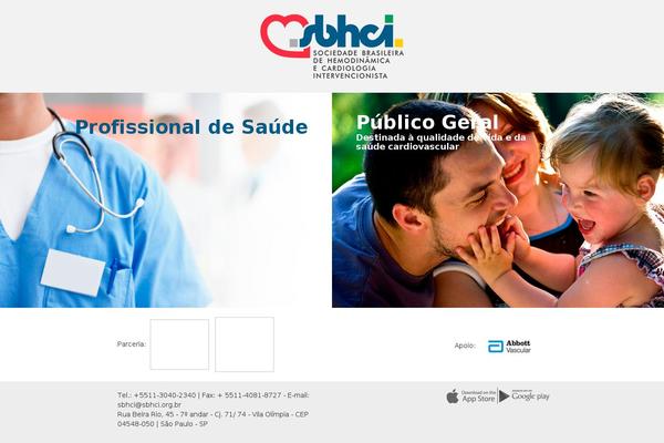 sbhci.org.br site used Sbhci-novo