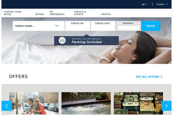 sbhotels.es site used Sb-hotels-2017