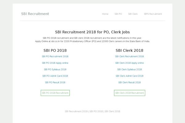 sbi-recruitment.in site used Congress