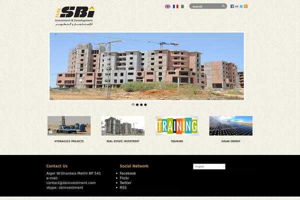 sbiinvestment.com site used Sbitheme