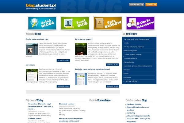 sblog.pl site used Student