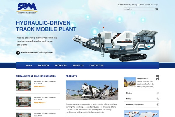 Sbm theme site design template sample